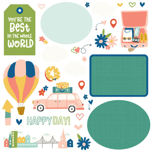 Simple Stories Simple Cards Card Kit-Pack Your Bags PYB22130