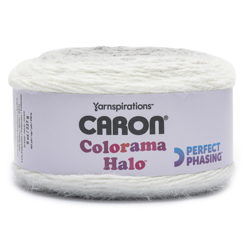 2 Pack Caron Colorama Halo Yarn-Graphite Frost 291076W-76006 - 057355534360