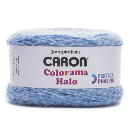 2 Pack Caron Colorama Halo Yarn-Ultra Marine 291076W-76028 - 057355534582