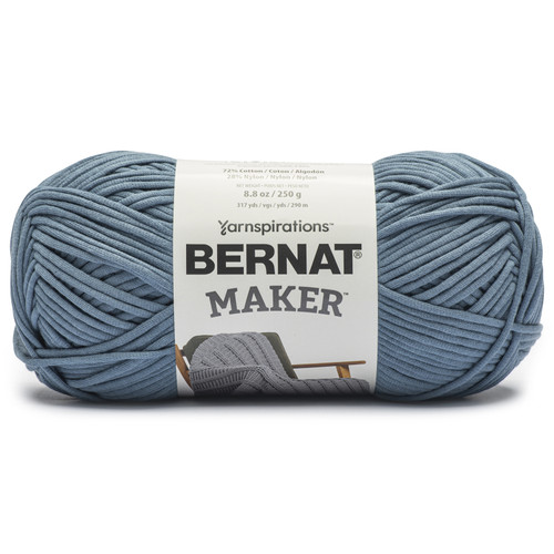 2 Pack Bernat Bernat Maker Yarn-Steel Blue 161306W-06001 - 057355547162