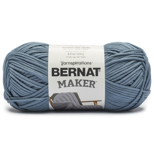 2 Pack - Bernat Maker Yarn-Steel Blue - 161306W-06001 - 057355547162 2 Pack - Bernat Maker Yarn-Steel Blue - 161306W-06001 - 057355547162