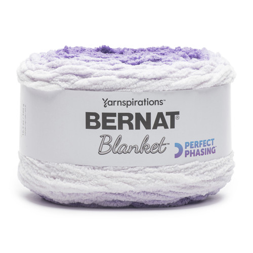 2 Pack - Bernat Blanket Perfect Phasing Yarn-Dark Orchid - 161243W-43007 - 057355533011