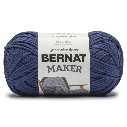 2 Pack Bernat Bernat Maker Yarn-Navy 161306W-06017 - 057355547322