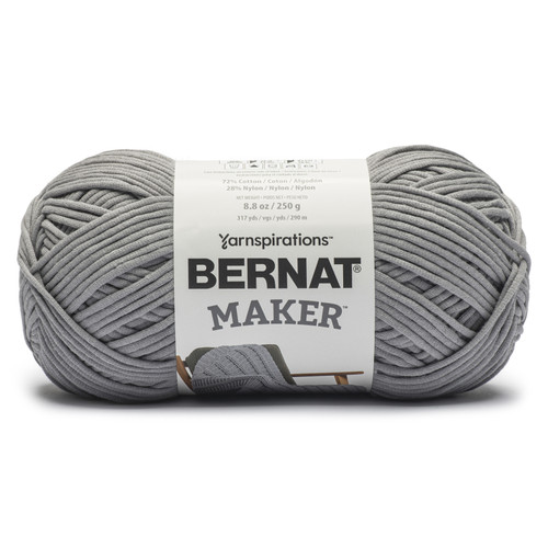 2 Pack Bernat Bernat Maker Yarn-Gray 161306W-06018 - 057355547339