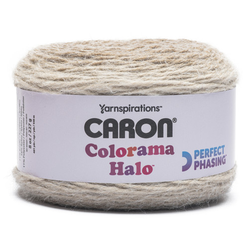 Caron Colorama Halo Yarn-Nutmeg Frost - 291076W-76012 - 057355534421