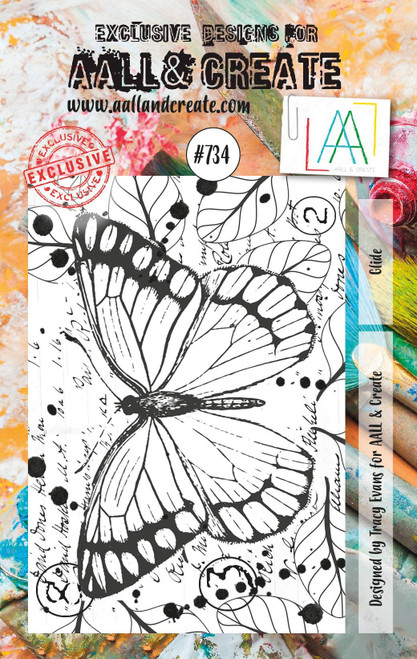 AALL And Create A7 Photopolymer Clear Stamp Set-Glide ALLTP734 - 5060600459535