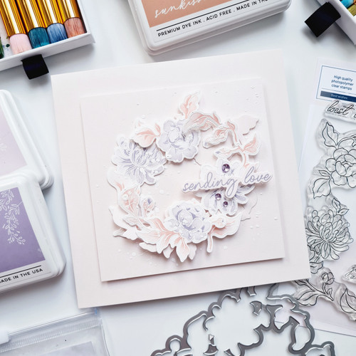 Pinkfresh Studio Stencils 4.25"X5.5"-Best Wishes - PF208623 Pinkfresh Studio Stencils 4.25"X5.5"-Best Wishes - PF208623