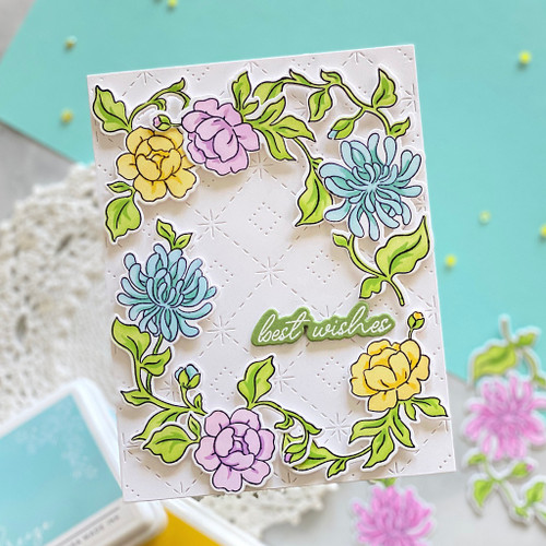 Pinkfresh Studio Die Set-Best Wishes - PF208523 Pinkfresh Studio Die Set-Best Wishes - PF208523