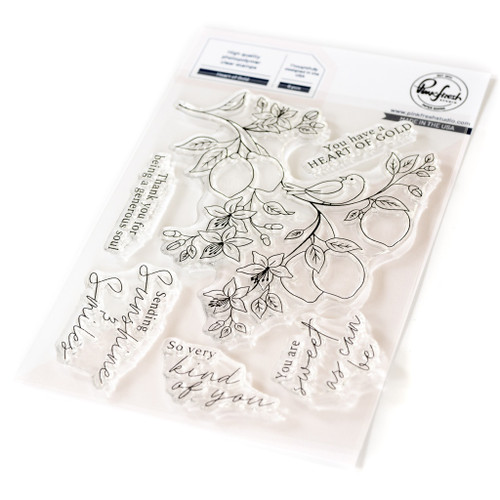 Pinkfresh Studio Clear Stamp Set 4"X6"-Heart Of Gold PF227024 - 736952883568