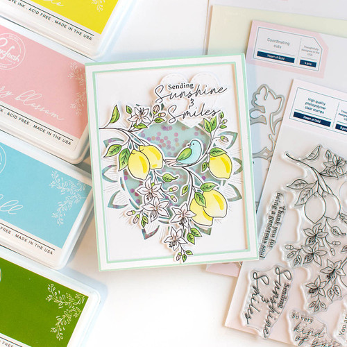 Pinkfresh Studio Die Set-Heart Of Gold - PF227124 Pinkfresh Studio Die Set-Heart Of Gold - PF227124