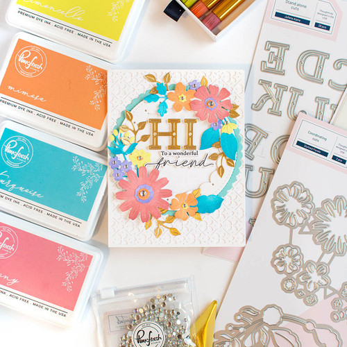 Pinkfresh Studio Die Set-Stylized Florals - PF228122 Pinkfresh Studio Die Set-Stylized Florals - PF228122