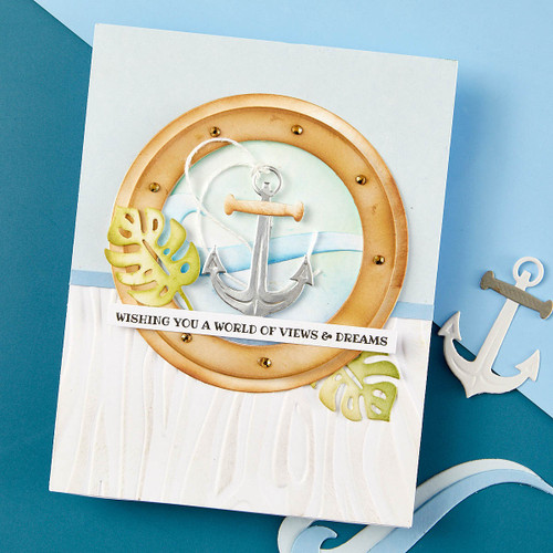 Spellbinders Etched Dies By Tina Smith-Coastal Escape View, Windows With A View S6232