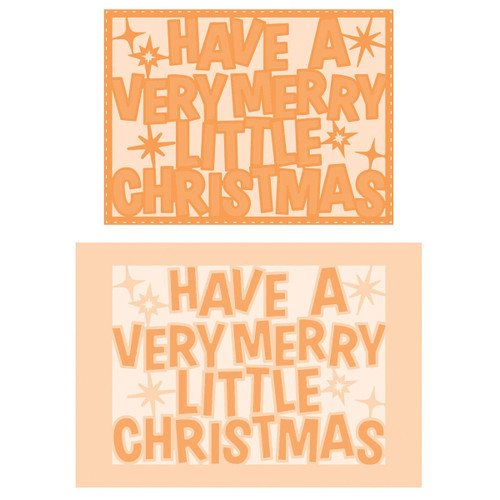Tonic Studios Die Set-A Merry Little Christmas Festive Frames - 5290E