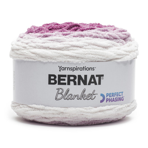 Bernat Blanket Perfect Phasing Yarn-Fuchsia - 161243W-43003 - 057355532977