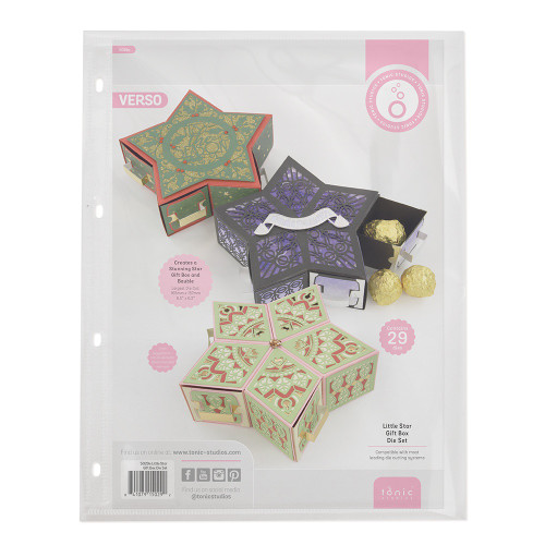 Tonic Studios Die Set-Little Star Gift Box Showcase 5029E - 841079150292