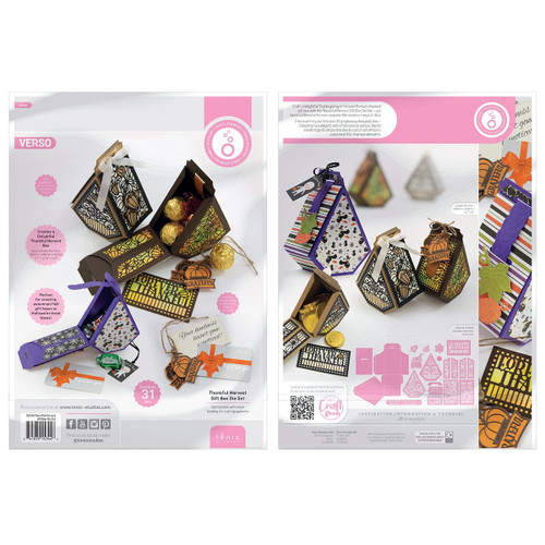 Tonic Studios Die Set-Thankful Harvest Box 5344E