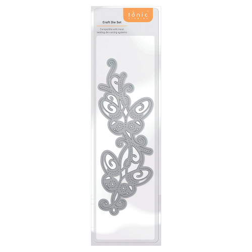 Tonic Studios Die Set-Sew Pretty Butterfly Column - 4378E - 5056190943783 Tonic Studios Die Set-Sew Pretty Butterfly Column - 4378E - 5056190943783