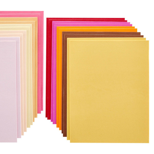 2 Pack Spellbinders Pop-Up Die Cutting Foam Sheets 10/Pkg-Warm Tones SCS318