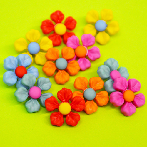 6 Pack - Dress It Up Embellishments-Step Into Spring - DIUBTN-10112