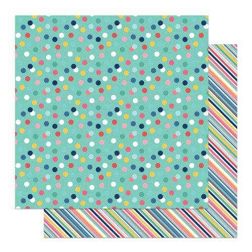 25 Pack Crop 'Til You Drop Double-Sided Cardstock 12"X12"-Crafty Weekend CRO12-4461 - 709388344613