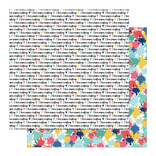 25 Pack Crop 'Til You Drop Double-Sided Cardstock 12"X12"-Inky Fingers CRO12-4462 - 709388344620