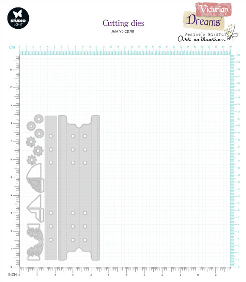 Studio Light Jenine's Mindful Art Cutting Die-Nr. 781, Journal Elements AVDCD781