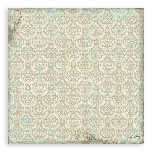 Stamperia Backgrounds Double-Sided Paper Pad 8"X8" 10/Pkg-Voyages Fantastiques, 10 Designs, 1 Each - SBBS97