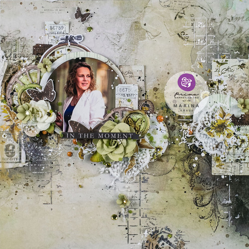 Prima Marketing Paper Flowers 10/Pkg-Floral Splendor, In The Moment - P668341 Prima Marketing Paper Flowers 10/Pkg-Floral Splendor, In The Moment - P668341