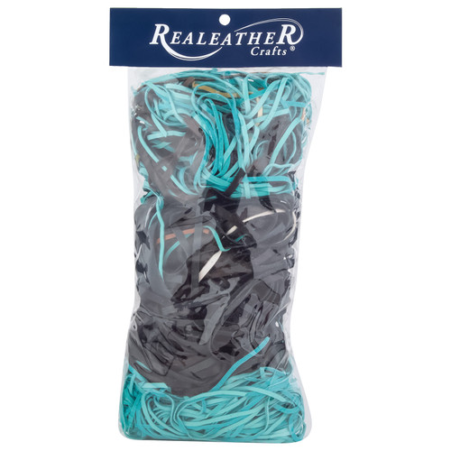 Realeather(R) Crafts Latigo Lace Remnant Pack 8oz-Assorted - BDLT050 - 870192003031