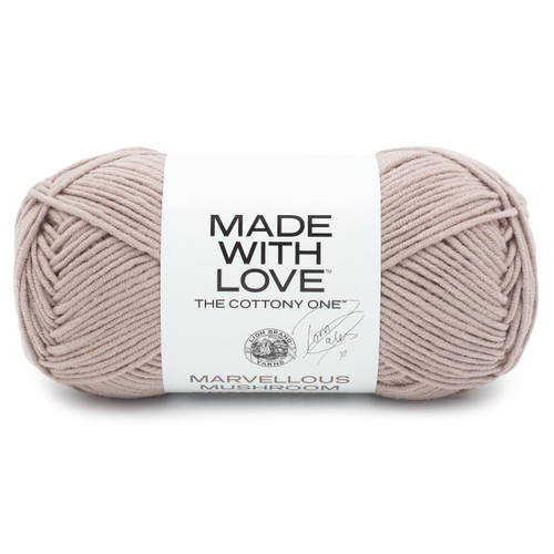 Lion Brand Tom Daley The Cottony One Yarn-Marvellous Mushroom 3040-122 - 023032129129