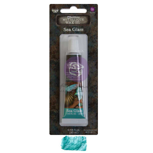 3 Pack Finnabair Art Alchemy Metallique Wax .68 Fluid Ounce-Sea Glass AAMW2-69806 - 655350969806