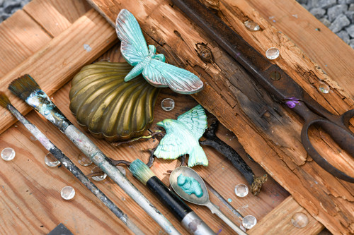 3 Pack - Finnabair Art Alchemy Metallique Wax .68 Fluid Ounce-Sea Glass - AAMW2-69806 3 Pack - Finnabair Art Alchemy Metallique Wax .68 Fluid Ounce-Sea Glass - AAMW2-69806