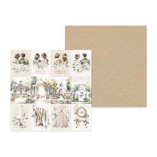 2 Pack P13 Double-Sided Paper Pad 6"X6" 24/Pkg-Love And Lace P13LAL09