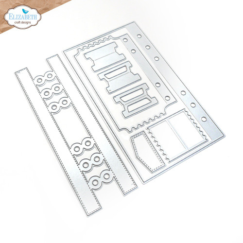 Elizabeth Craft Metal Die-Sidekick Essentials 30-Basepage w/ticket - EC2102 - 810003538765