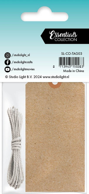 3 Pack - Studio Light Consumables Tags 10/Pkg-Nr. 03, Medium - LCOTAG03