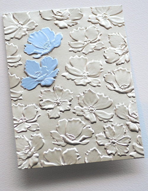 Memory Box 3D Embossing Folder & Dies-Anemone Drift EF1041 - 873980310410