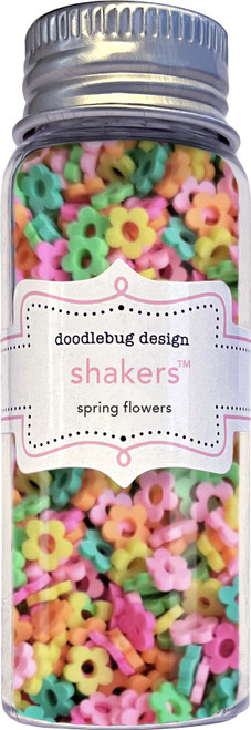 Doodlebug Shakers-Spring Flowers DBSHAKRS-8446 - 842715084469