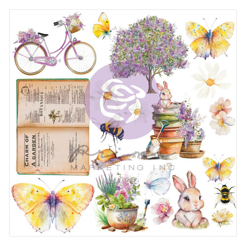 Prima Marketing Double-Sided Paper Pad 12"X12" 14/Pkg-In Full Bloom P668495