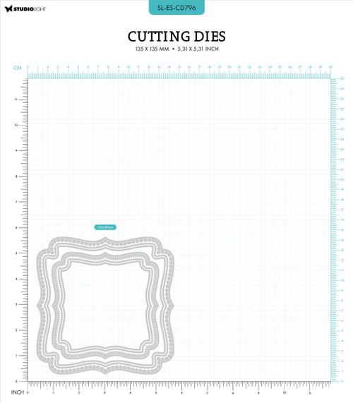 Studio Light Essentials Cutting Die-Nr. 796, Classic Accolade - LESCD796