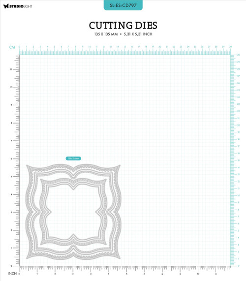 Studio Light Essentials Cutting Die-Nr. 797, Floral Accolade - LESCD797