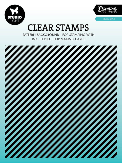 Studio Light Essentials Clear Stamp-Nr. 629, Big Stripes - STAMP629 - 8713943150153