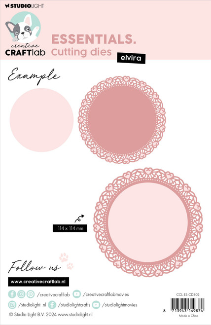 Studio Light Essentials Cutting Die-Nr. 802, Elvira - LESCD802 Studio Light Essentials Cutting Die-Nr. 802, Elvira - LESCD802