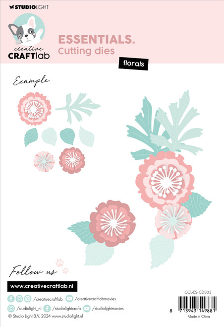 Studio Light Essentials Cutting Die-Nr. 803, Florals - LESCD803