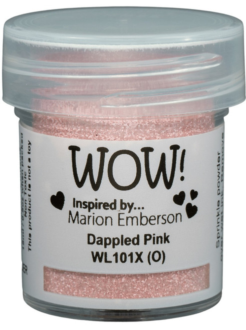 WOW! Embossing Powder 15ml-Dappled Pink - WOW-L101X - 5056333104156