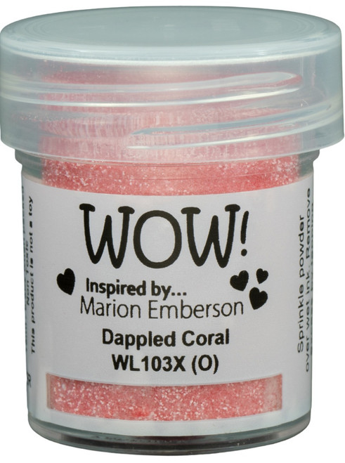 WOW! Embossing Powder 15ml-Dappled Coral WOW-L103X - 5056333104170