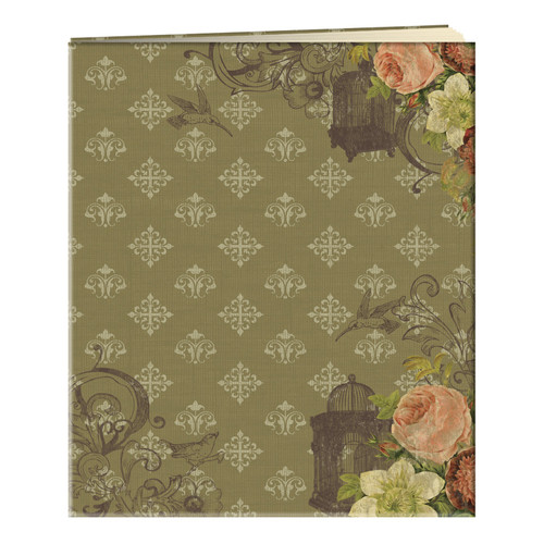 Pioneer Post Bound Album With Buff Pages 11.75"X14"-French Birdcage - SJ50FB - 023602649514 Pioneer Post Bound Album With Buff Pages 11.75"X14"-French Birdcage - SJ50FB - 023602649514