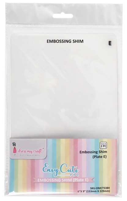 Dress My Craft Easy Cuts PRO Embossing Shim-Plate E DMCT5384 - 194186018741
