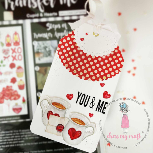 Dress My Craft Transfer Me Sheet A4-Be Mine Valentine MCDP5667