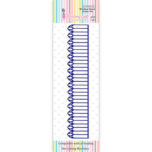 Dress My Craft Border Dies-Window Fence DMCD5610