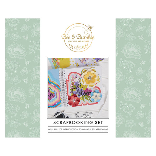 Bee & Bumble Scrapbooking Kit-Crowded Florals BB105150 - 5029568013432